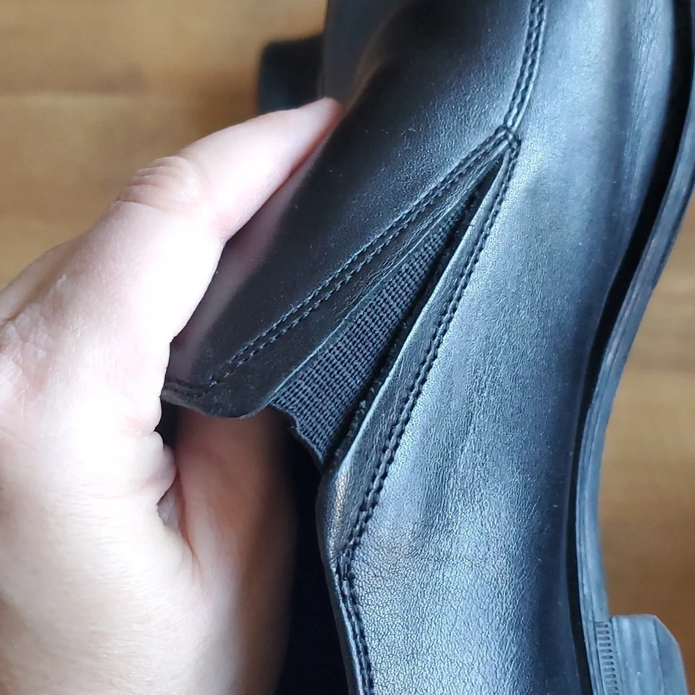 Cole Haan Mens Slip on‎ Black Dress Shoes Size 14M